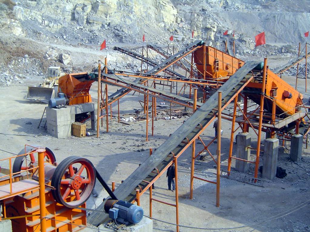 80-140tph Aggragate Crushing And Screening Plant(图1) 80-140tph Aggragate Crushing And Screening Plant(图1)